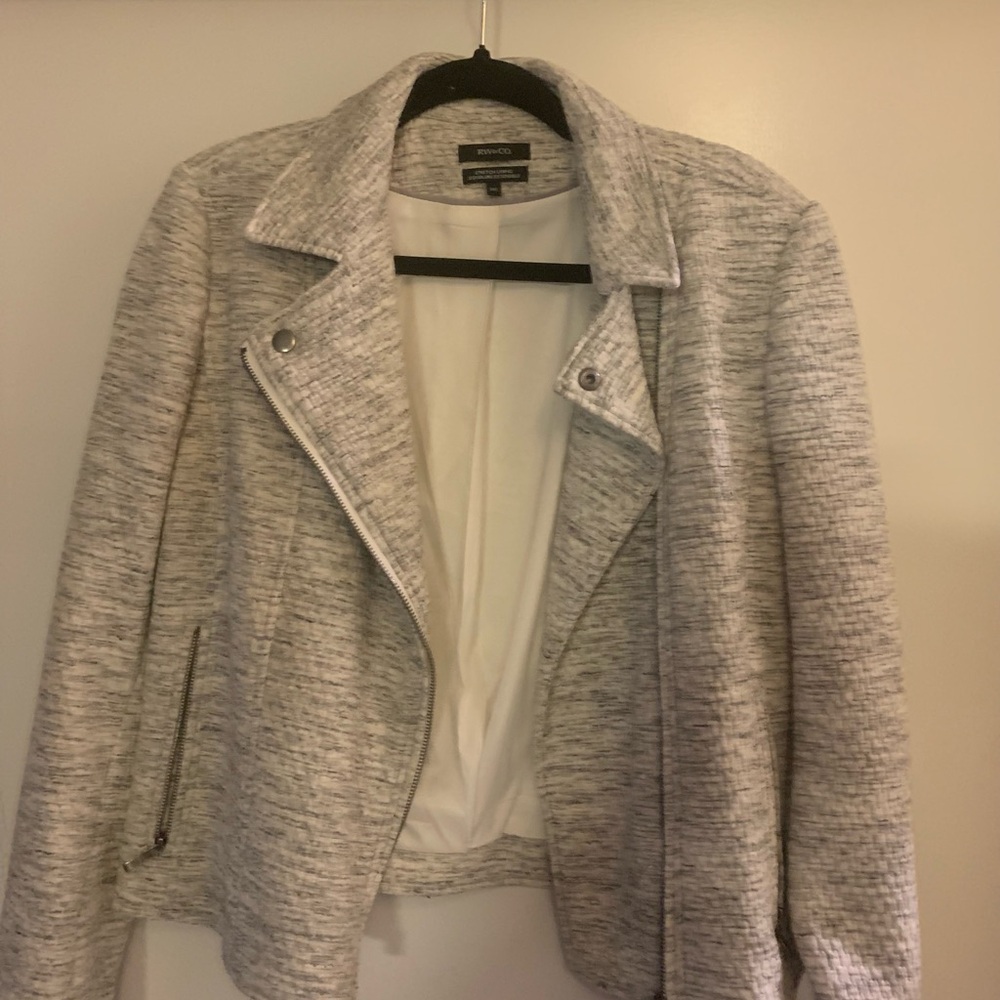 RW& Co. Women's Gray Jacket